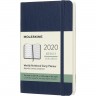 Еженедельник MOLESKINE CLASSIC SOFT WKNT POCKET (синий сапфир) DSB2012WN2