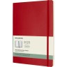 Еженедельник MOLESKINE CLASSIC SOFT WKNT XL (красный) DSF212WN4Y20