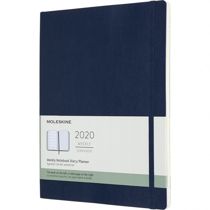 Еженедельник MOLESKINE CLASSIC SOFT WKNT XL (синий сапфир) DSB2012WN4 Еженедельник MOLESKINE CLASSIC SOFT WKNT XL (синий сапфир) DSB2012WN4