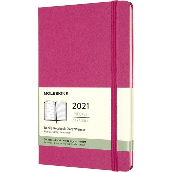 Еженедельник MOLESKINE CLASSIC WKNT LARGE 21 (фуксия) DHD1312WN3 Еженедельник MOLESKINE CLASSIC WKNT LARGE 21 (фуксия) DHD1312WN3