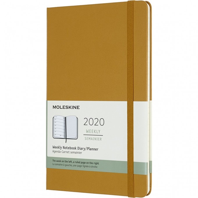 Еженедельник MOLESKINE CLASSIC WKNT LARGE (желтая спелая дыня) DHM2112WN3 Еженедельник MOLESKINE CLASSIC WKNT LARGE (желтая спелая дыня) DHM2112WN3