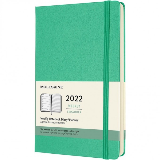 Еженедельник MOLESKINE CLASSIC WKNT LARGE (мятный) DHK4612WN3 Еженедельник MOLESKINE CLASSIC WKNT LARGE (мятный) DHK4612WN3