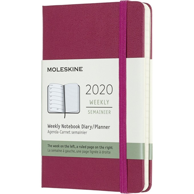 Еженедельник MOLESKINE CLASSIC WKNT POCKET (фуксия) DHD1612WN2 Еженедельник MOLESKINE CLASSIC WKNT POCKET (фуксия) DHD1612WN2