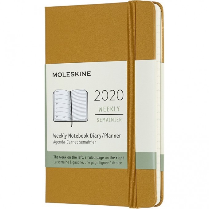 Еженедельник MOLESKINE CLASSIC WKNT POCKET (желтая спелая дыня) DHM2112WN2 Еженедельник MOLESKINE CLASSIC WKNT POCKET (желтая спелая дыня) DHM2112WN2