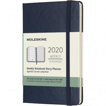 Еженедельник MOLESKINE CLASSIC WKNT POCKET (синий сапфир) Еженедельник MOLESKINE CLASSIC WKNT POCKET (синий сапфир)