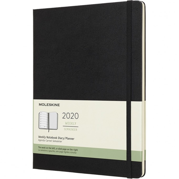 Еженедельник MOLESKINE CLASSIC WKNT XL (черный) DHB12WN4 Еженедельник MOLESKINE CLASSIC WKNT XL (черный) DHB12WN4