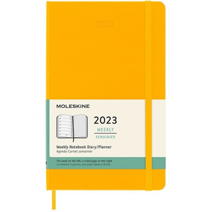 Еженедельник MOLESKINE LE CLASSIC WKNT LARGE темно-оранжевый DHM212WN3Y23 Еженедельник MOLESKINE LE CLASSIC WKNT LARGE темно-оранжевый DHM212WN3Y23