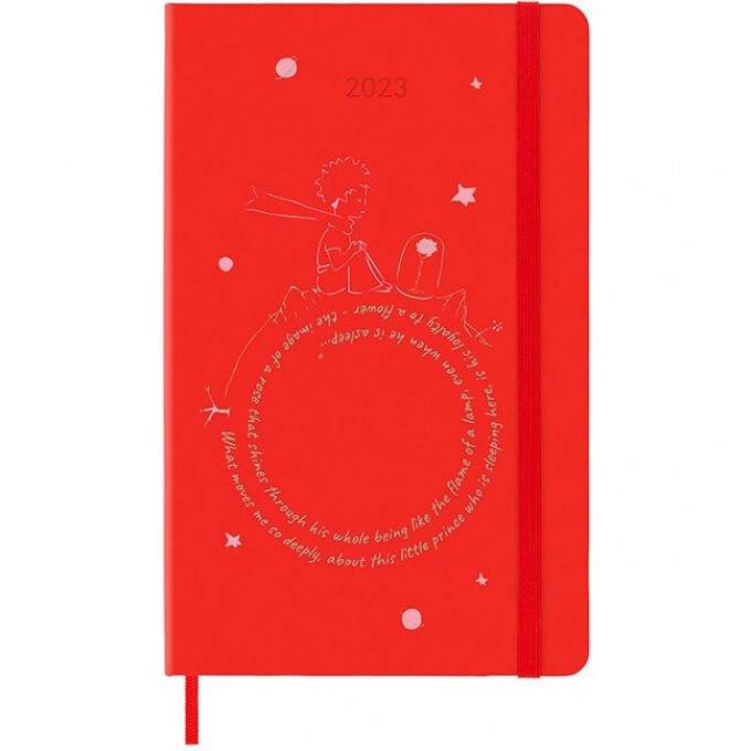 Еженедельник MOLESKINE LE L`PETIT PRINCE WKNT LARGE красный DPP12WN3DY23 Еженедельник MOLESKINE LE L`PETIT PRINCE WKNT LARGE красный DPP12WN3DY23