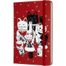 Еженедельник MOLESKINE LE MANEKI NEKO POCKET 21 (красный) DMN12WN2Y21
