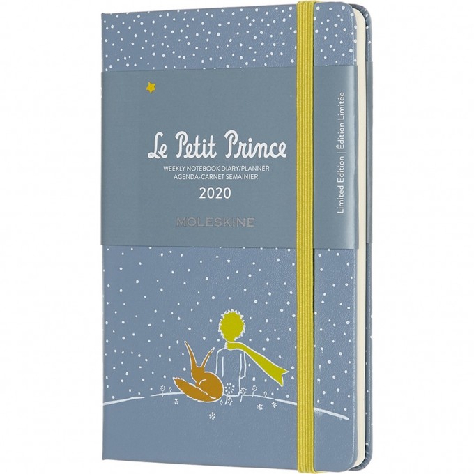 Еженедельник MOLESKINE LIMITED EDITION L` PETIT PRINCE POCKET FOX (серый) DPP12DC2Y20 Еженедельник MOLESKINE LIMITED EDITION L` PETIT PRINCE POCKET FOX (серый) DPP12DC2Y20