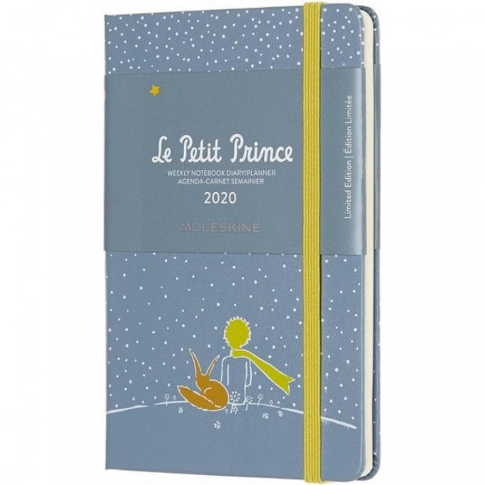 Еженедельник MOLESKINE LIMITED EDITION L` PETIT PRINCE WKNT POCKET PLANET (серый) DPP12WN2Y20 Еженедельник MOLESKINE LIMITED EDITION L` PETIT PRINCE WKNT POCKET PLANET (серый) DPP12WN2Y20