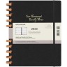 Еженедельник MOLESKINE SPIRAL XXL черный DHSPBK512MWH7Y23