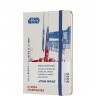 Еженедельник MOLESKINE STAR WARS WKNT POCKET LE XWING (белый) DSW12WN2Y20