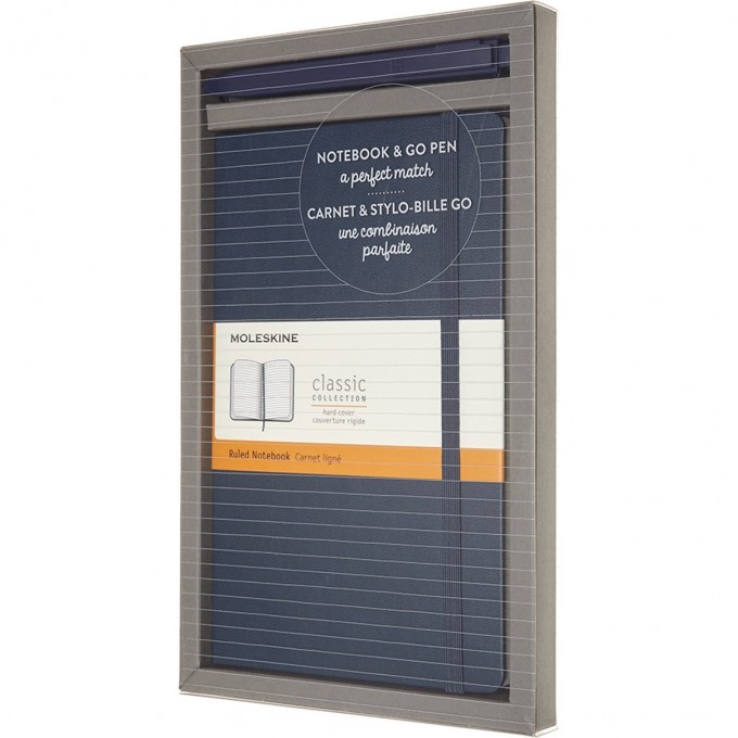 Набор MOLESKINE (блокнот Classic/ ручка Go Pen) BUNDVLGGOB20 Набор MOLESKINE (блокнот Classic/ ручка Go Pen) BUNDVLGGOB20