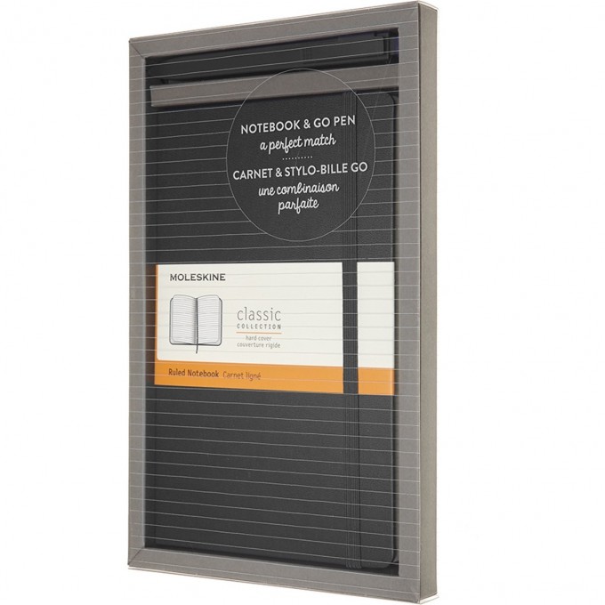 Набор MOLESKINE (блокнот Classic/ ручка Go Pen) BUNDVLGGOBK Набор MOLESKINE (блокнот Classic/ ручка Go Pen) BUNDVLGGOBK