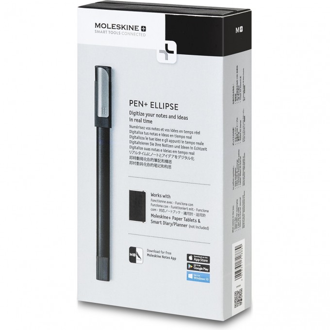 Набор MOLESKINE SMART WRITING (ручка SMART PEN+ Ellipse/записаня книжка Volant XS) SMPENBK Набор MOLESKINE SMART WRITING (ручка SMART PEN+ Ellipse/записаня книжка Volant XS) SMPENBK