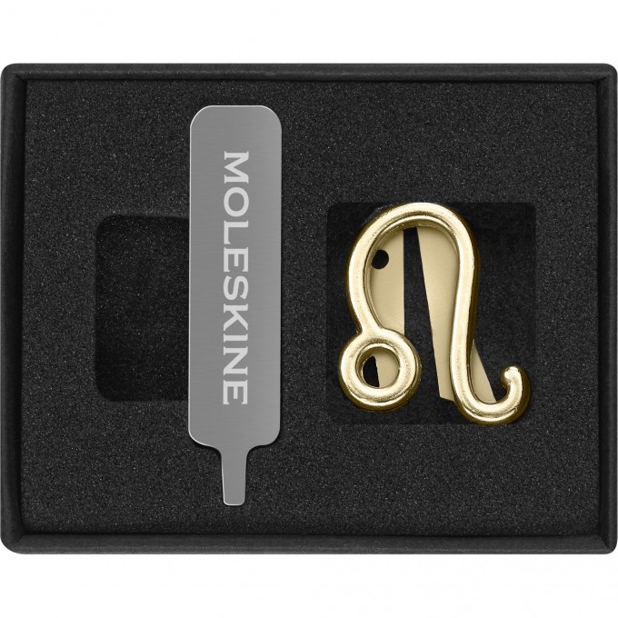 Шильд-символ MOLESKINE лев PINLEOGOLD Шильд-символ MOLESKINE лев PINLEOGOLD