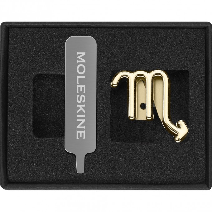 Шильд-символ MOLESKINE скорпион PINSCORPIOGOLD Шильд-символ MOLESKINE скорпион PINSCORPIOGOLD