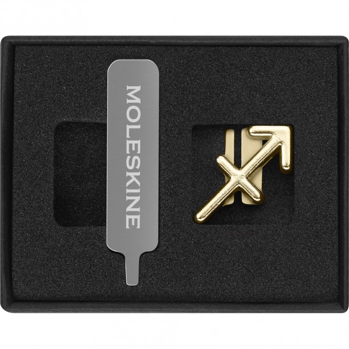Шильд-символ MOLESKINE стрелец PINSAGITTARIUSGOLD Шильд-символ MOLESKINE стрелец PINSAGITTARIUSGOLD
