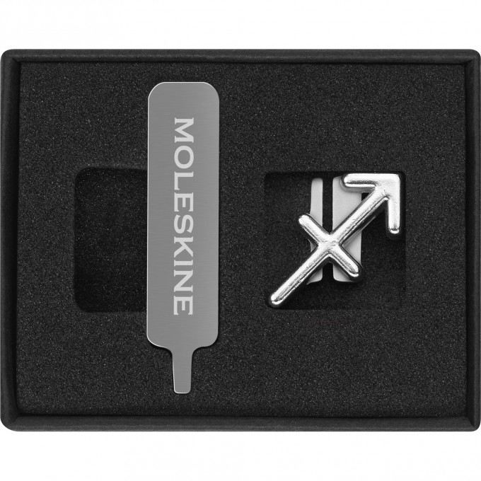Шильд-символ MOLESKINE стрелец PINSAGITTARIUSSILV Шильд-символ MOLESKINE стрелец PINSAGITTARIUSSILV