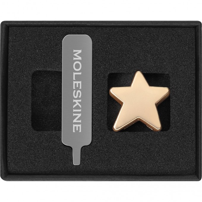 Шильд-символ MOLESKINE звезда PINSTARGOLD Шильд-символ MOLESKINE звезда PINSTARGOLD