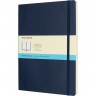 Блокнот MOLESKINE CLASSIC SOFT XLARGE, пунктир, синий сапфир QP624B20