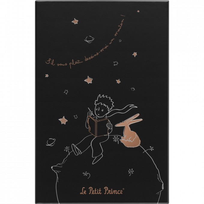 Блокнот MOLESKINE LIMITED EDITION PETIT PRINCE Large 130х210 мм 240 стр., линейка, твердая обложка, черный LEPP04QP060BOX Блокнот MOLESKINE LIMITED EDITION PETIT PRINCE Large 130х210 мм 240 стр., линейка, твердая обложка, черный LEPP04QP060BOX