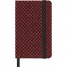 Блокнот MOLESKINE LIMITED EDITION PRESCIOUS & ETHICAL SHINE XS 65х105 мм 160 стр. нелинованный, твердая обложка, бордовый металлик LEHSHINEMP012MRED
