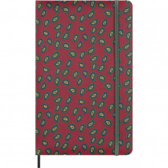 Блокнот MOLESKINE LIMITED EDITION PRESCIOUS & ETHICAL SILK 130х210 мм 240 стр. линейка, твердая обложка, бордовый