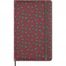 Блокнот MOLESKINE LIMITED EDITION PRESCIOUS & ETHICAL SILK 130х210 мм 240 стр. линейка, твердая обложка, бордовый LEPSILKQP060BDXBOX