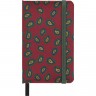 Блокнот MOLESKINE LIMITED EDITION PRESCIOUS & ETHICAL SILK XS 65х105 мм 160 стр. нелинованный, твердая обложка, бордовый LEPSILKMP012BDX