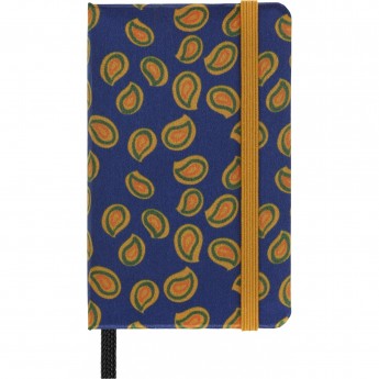 Блокнот MOLESKINE LIMITED EDITION PRESCIOUS & ETHICAL SILK XS 65х105 мм 160 стр. нелинованный, твердая обложка, синий