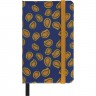 Блокнот MOLESKINE LIMITED EDITION PRESCIOUS & ETHICAL SILK XS 65х105 мм 160 стр. нелинованный, твердая обложка, синий LEPSILKMP012BLUE