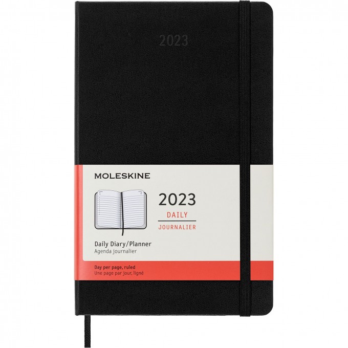 Ежедневник MOLESKINE CLASSIC LARGE (черный) DHB12DC3 Ежедневник MOLESKINE CLASSIC LARGE (черный) DHB12DC3