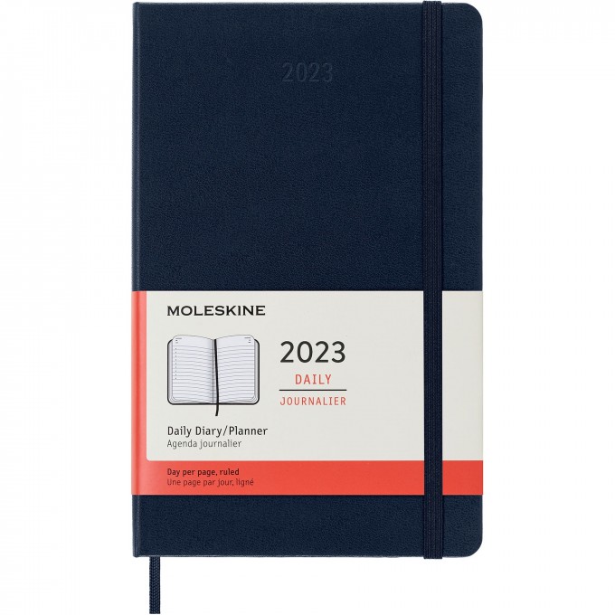 Ежедневник MOLESKINE CLASSIC LARGE (синий сапфир) DHB2012DC3 Ежедневник MOLESKINE CLASSIC LARGE (синий сапфир) DHB2012DC3