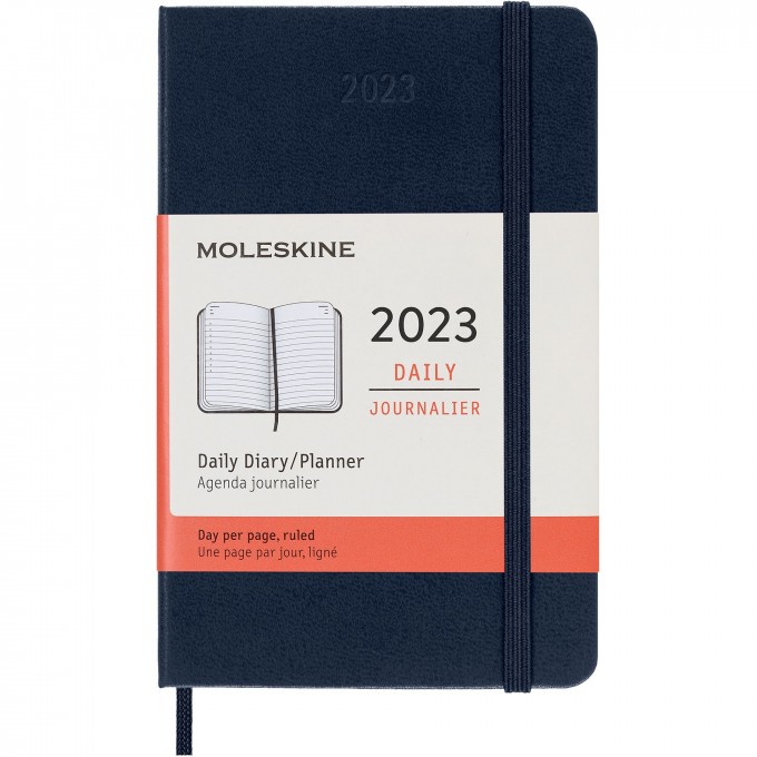 Ежедневник MOLESKINE CLASSIC POCKET (синий сапфир) DHB2012DC2 Ежедневник MOLESKINE CLASSIC POCKET (синий сапфир) DHB2012DC2