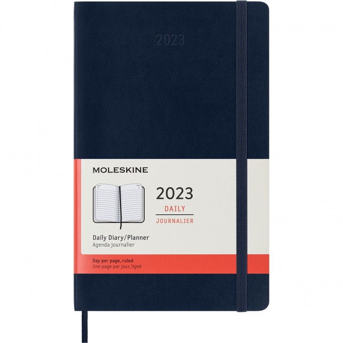Ежедневник MOLESKINE CLASSIC SOFT LARGE (синий сапфир) DSB2012DC3 Ежедневник MOLESKINE CLASSIC SOFT LARGE (синий сапфир) DSB2012DC3