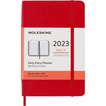 Ежедневник MOLESKINE CLASSIC SOFT POCKET (красный)