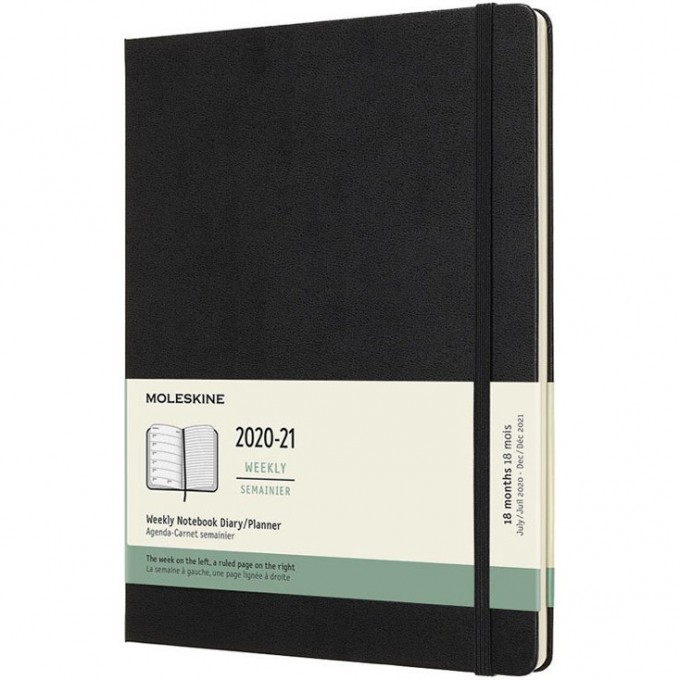 Еженедельник MOLESKINE ACADEMIC WKNT XL (черный) DHB18WN4 Еженедельник MOLESKINE ACADEMIC WKNT XL (черный) DHB18WN4