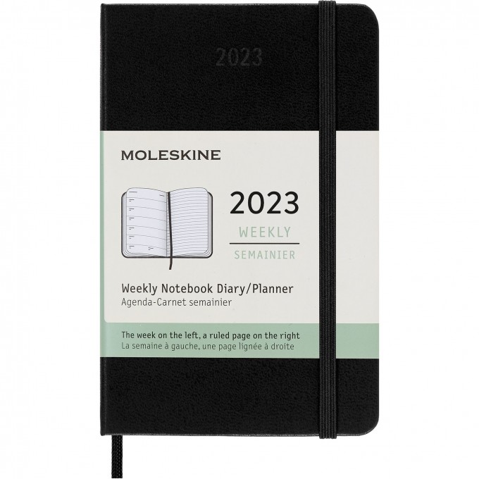 Еженедельник MOLESKINE CLASSIC WKNT POCKET (черный) DHB12WN2 Еженедельник MOLESKINE CLASSIC WKNT POCKET (черный) DHB12WN2