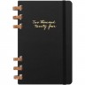 Еженедельник MOLESKINE SPIRAL XL , черный DHSPB12MWH4