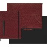 Набор MOLESKINE LIMITED EDITION PRESCIOUS & ETHICAL SHINE еженедельник/ручка перьевая/папка-конверт XLarge, ручка Kaweco, бордовый металлик LEHSHINEUNDBUNDM